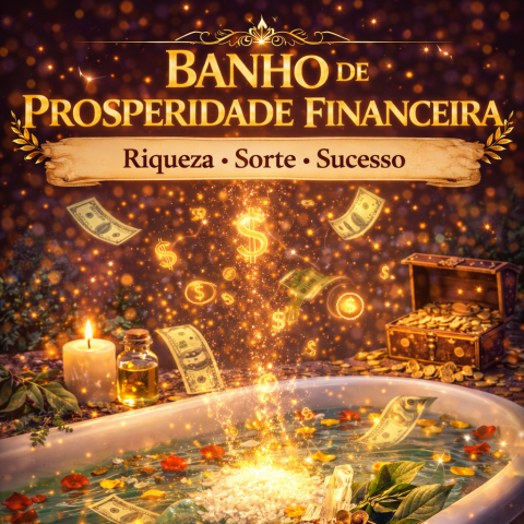 BANHO DE PROSPERIDADE FINANCEIRA